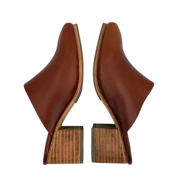 Nisolo Al-Day Heeled Mule in Brandy Size 5 - Picture 4 of 9